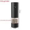 Electric Pepper Salt Grinder With Rechargeable Battery For Home Kitchen Gift