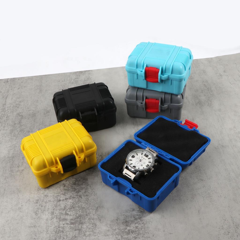 1 Slot Shockproof Watch Box Waterproof Watch Organizer Watch Storage Case Protective Watch Box ABS Material for Watch