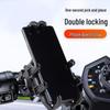 Shockproof Electric Scooter & Motorcycle Phone Mount for Navigation