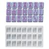 Silicone Small Mahjong Mold DIY Crystal Drop Gel High Mirror Idea for Creative Mold Handmade Accessories