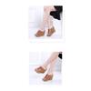 Women's Wedge Sandals 2025 Summer New Arrival: Open-Toe Chunky Sole Platform Sandals