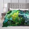 Hollow Knight Silksong poster Blanket Flannel Soft Throw Blanket for Airplane Travel Bed Rug