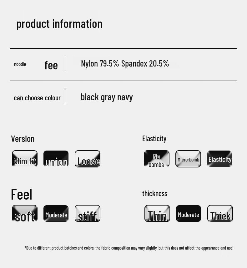 Shanshan Men's Adjustable Waist Slim Fit Business Casual Straight Leg Trousers