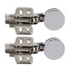 2Set Stainless Steel 201 Cabinet Glass Door Hinge 35 Cup Glass Door Damping Buffer Hinge Large Bend