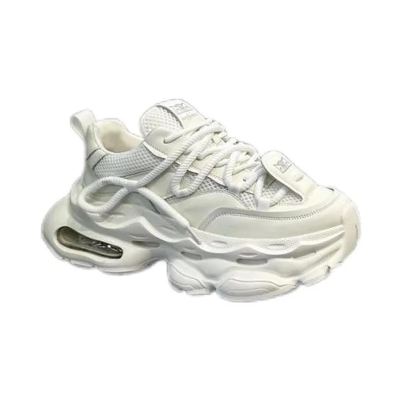 New Discounted Men's Shoes Thick Soled Tall Fashion Casual Shoes Comfortable Soft Soled Mountaineering Sports Shoes Sneakers Men