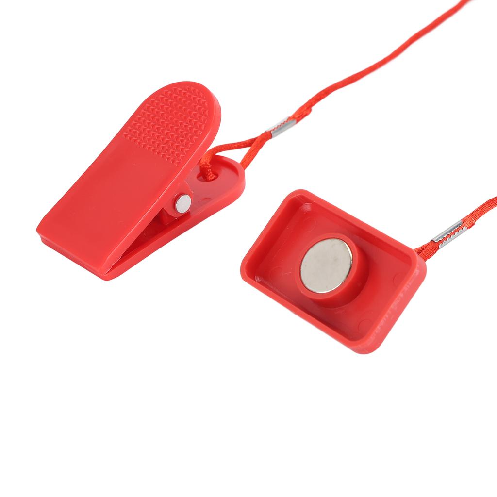 2 Stück Laufband Magnetschloss Not-Aus-Schalter Clip Laufmaschine Sicherheitsschloss für Trainingsgerät