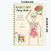 Creative Human Anatomy Busy Book Children'S Fun Learning Picture Album With Illustration Learning Planner