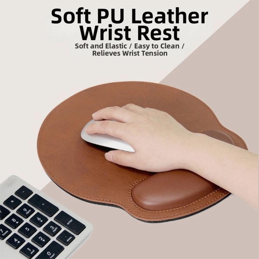 Non-Slip Mouse Pad with Wrist Rest Computer Mouse Pad Easy to Clean Mice Mats  Gaming Use