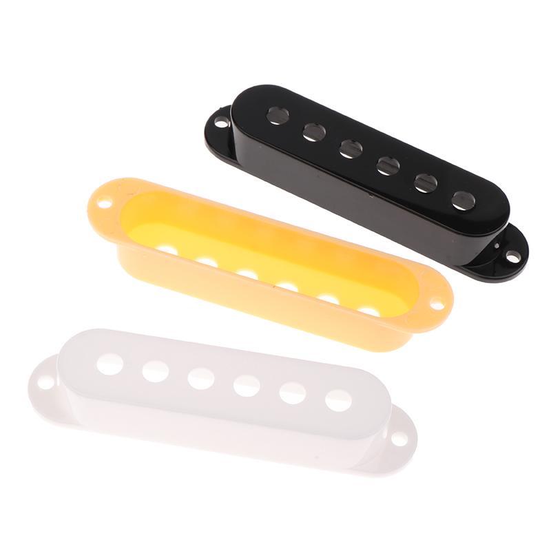 2Pcs 48/50/52Mm Guitar Multi Color Plastic Single Coil Pickup Covers Electric Guitar Pickup Lid/Shell/Top Guitar Parts