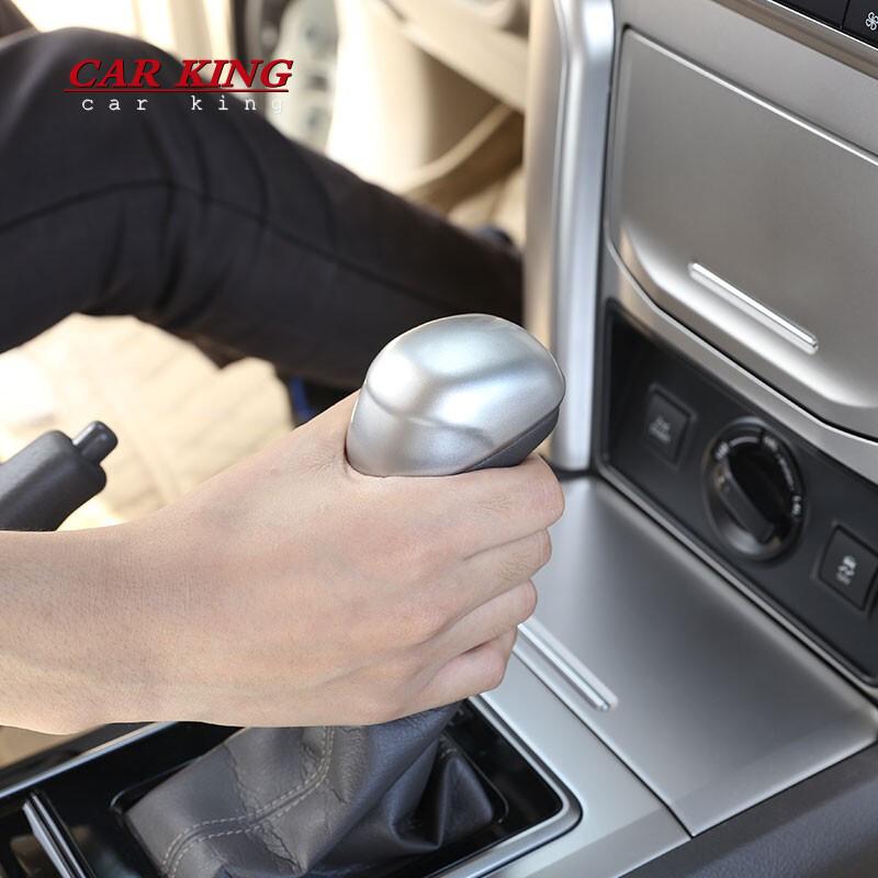 For Toyota Land Cruiser Prado 150 2018   ABS Car Variable Speed Gear Shift Knob Cover Decoration Styling Accessories