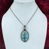 Tree Of Life Hemimorphite Pendant Copper Wire Wrapped Rainbow Moonstone Pendant