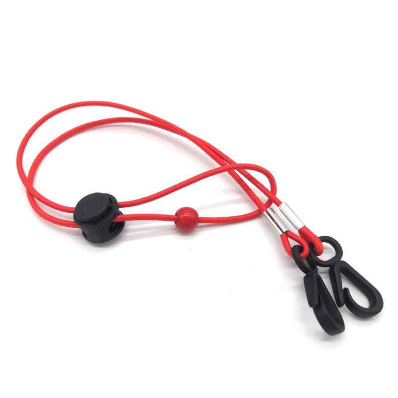 Cordão Criativo para Máscara Multifuncional Corda Colorida para Pendurar Cordão Durável para Máscara Com Tira Protetora para Orelhas Decoração DIY da Moda