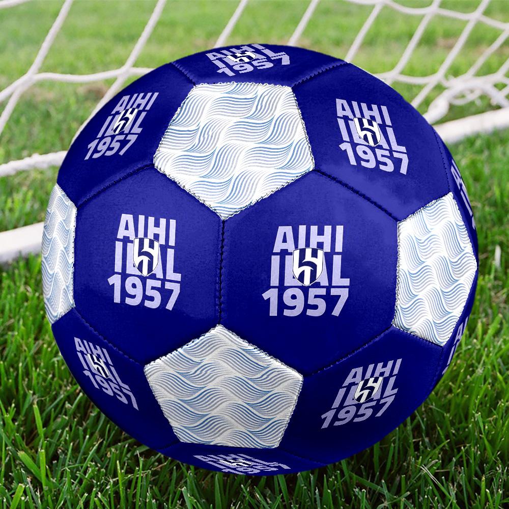 1pc Al-Hilal Saudi Football Club Football Soccer Ball Size 5 Indoor Soccer Ball Fashion Colorful Backyard Game -Great For Sports Fans Gift