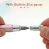 PATIKIL Mechanical Pencil Lead Holder Large Automatic Holder 20 Pencils with 2B Lead for Pink 5.6mm Drawing, Art, Sketching, Woodworking,