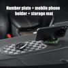 New Anti-Slip Auto Dashboard Organizer Pad Multi-Use PVC Mat With Parking Number For Phone Keys Electronics, Car Truck SUV