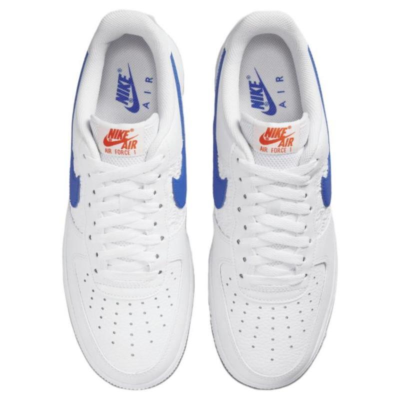 Nike Air Force 1 '07 Low Geprägte Hoops Racer Blue Sneakers FD0667-100