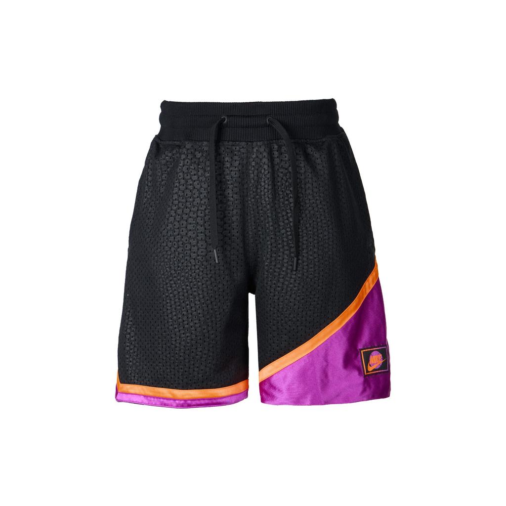 Nike Pantaloncini da Basket da Uomo Nero Viola CK6392-010