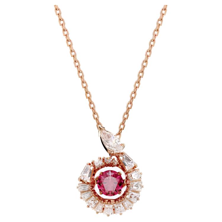 

Swarovski Snake Pendant Necklace Women necklaces Rose-Gold 5709089 Box (Random Color)