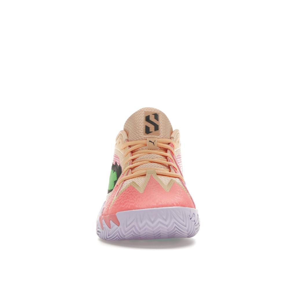 Puma Scoot Zeros Georgia Peach Men Sneakers Pink Passionfruit Green 379908-07