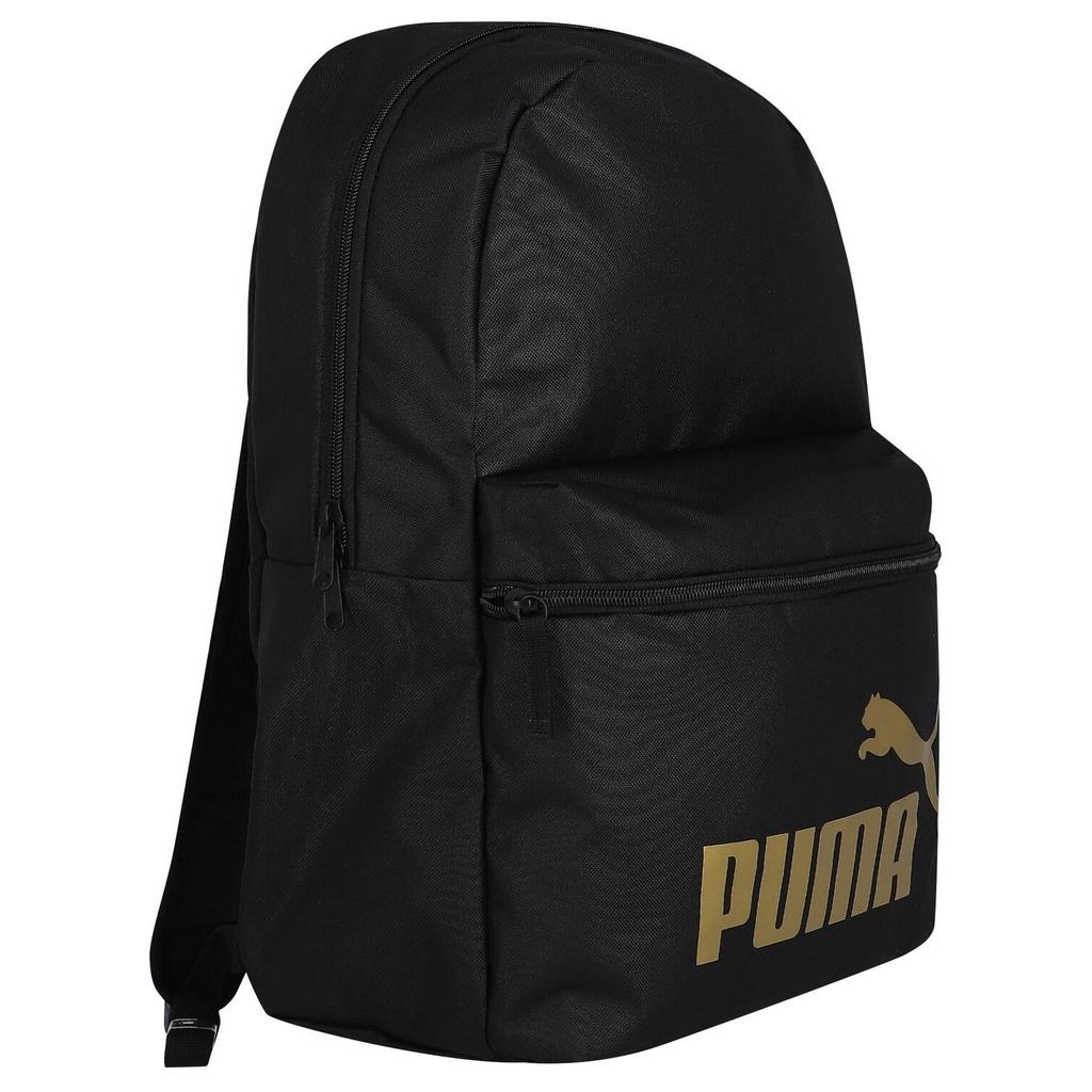New PUMA Fabric Backpack Medium Size Unisex Black 091164-03