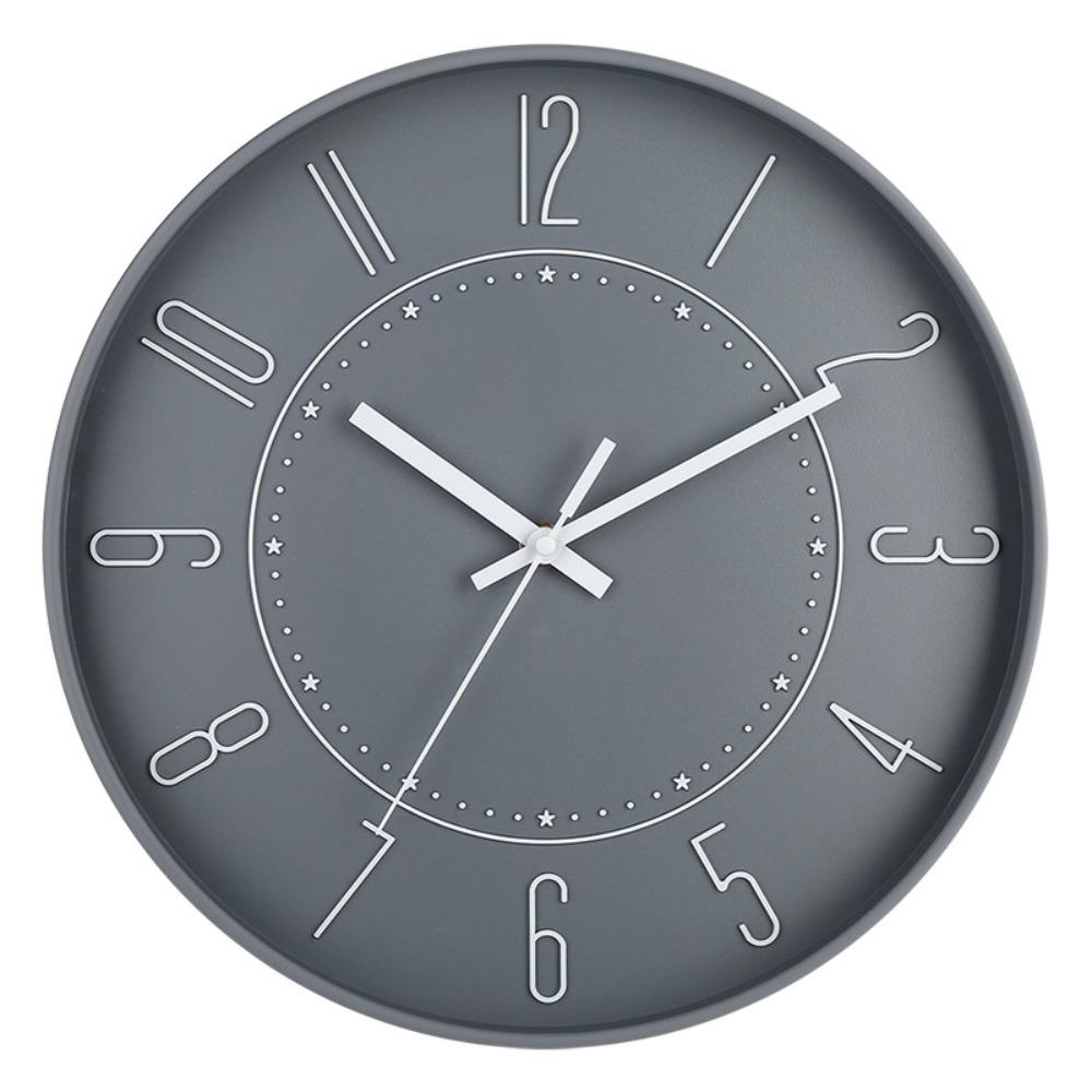 Plastic Hanging Clock Stylish Scale Clock Modern Wall Clock Living Room