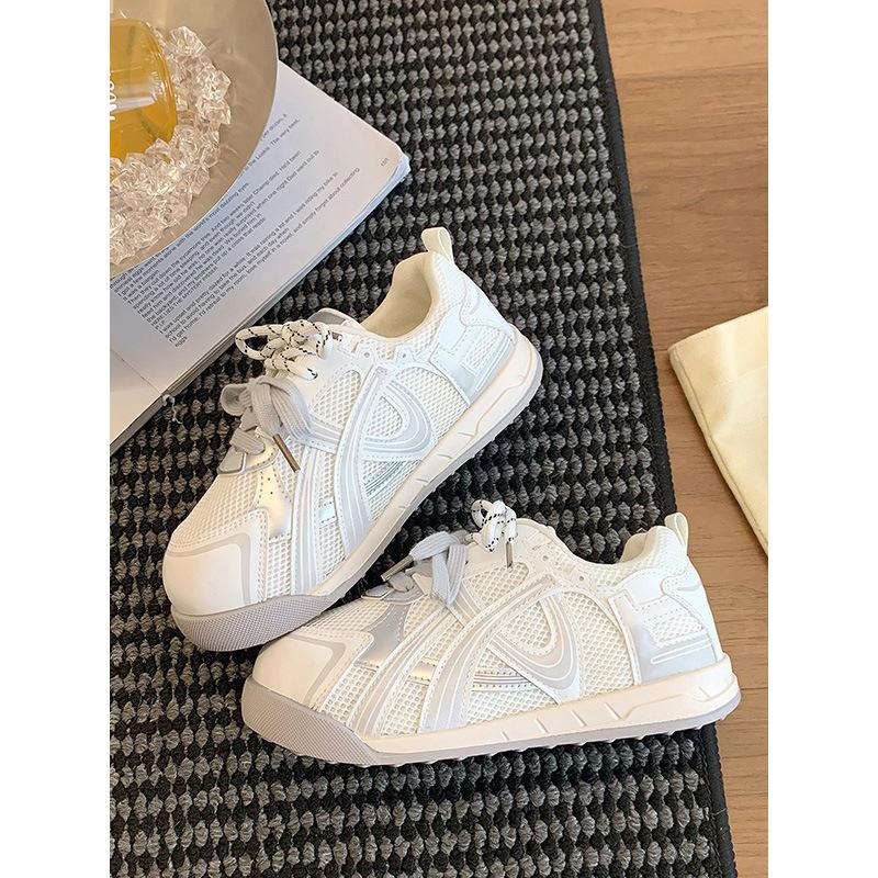 Thick-soled Height-increasing Ugly and Cute Agam German Training Shoes for Women's 2025 Summer New Mesh Breathable Niche Casual Sports Shoes