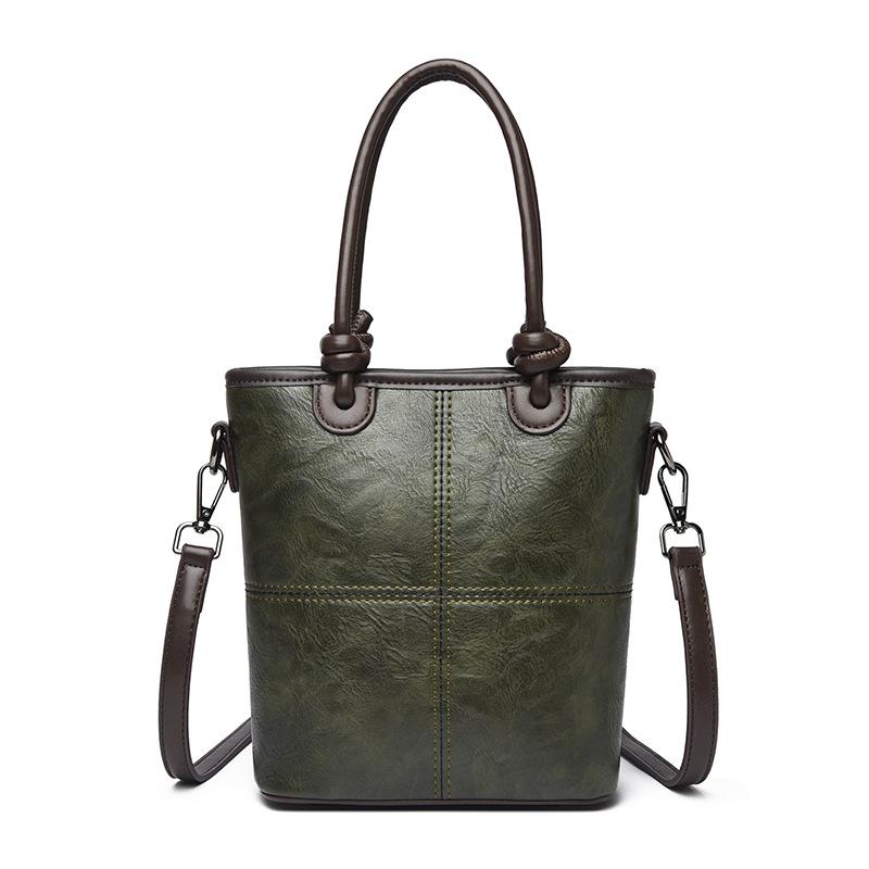 Fashion Shoulder Bag, Women's Bucket Bag, Women's Elegant Handbag