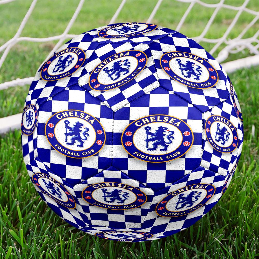 Chelsea Football Club Thema Größe 5 Fußball, Geeignet für Spiele drinnen und draußen, ein Geschenk für jeden geeignet.