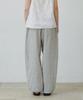 MAIS Seersucker Banding Balloon Pants / Ivory
