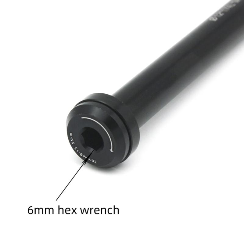 Bicycles Rear Wheel Thru Axles High Strength 12mm Thru Axles Skewer Replacement Road Bike Thru Axles Easy to Install