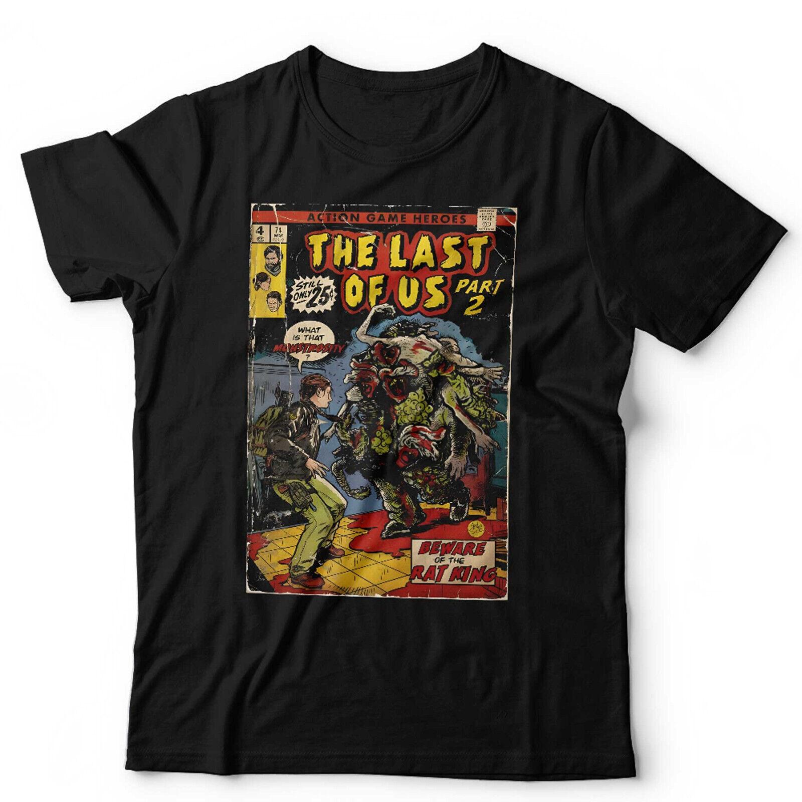 The Last Of Us TShirt Rat King Comic Cover Fan Art Unisex and Jole Elle TV 2XL