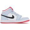New Jordan 1 Mid GS Half Blue 555112-400