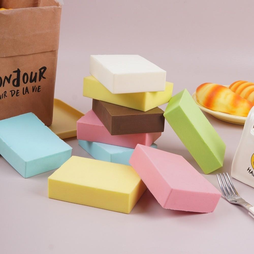 Soft Touch Simulation Bread Toy Slow Recovery Sticky Bread Toy New Slow Rebound Toy