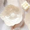 Crystal Glass Art Glass Bowl Flower-shaped Dessert Dish Modern Candy Tray  Fruits