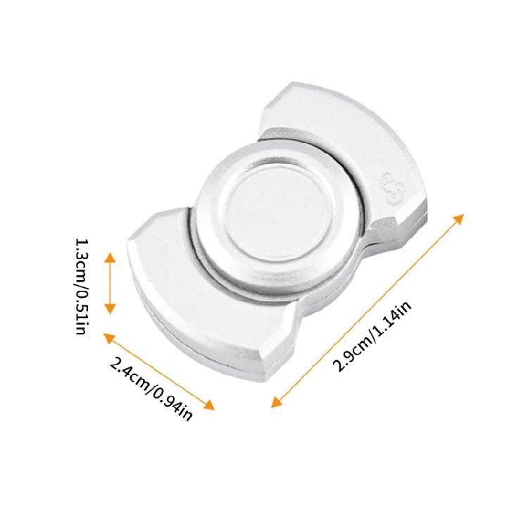 Metal Fingertip Spinner Clickers Toy for Adult Stress Reduce Magnetic Rotating Spinner Decompressing Toy for Relaxation