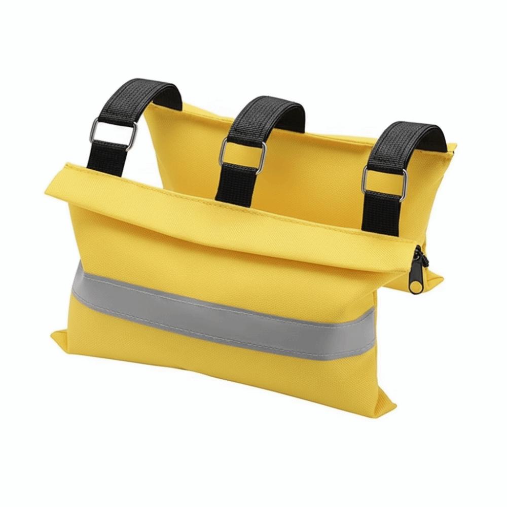 

Светоотражающая полоса Устройство поддержки шланга Сверхмощный мешок для сливного веса Кемпинговые прицепы жёлтый