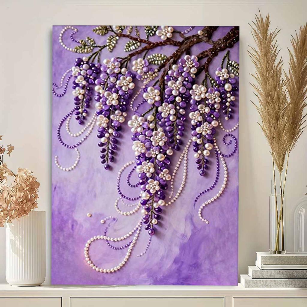DIY Fruits Pearl Art Painting for Home Wall Decor Pearl Gem Paintings Picture Arts Craft  for Adults/Beginners Gift Idea Home Decor Without Frame