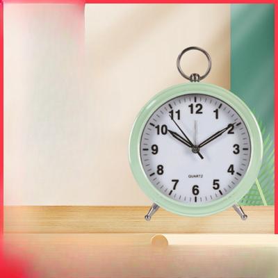 Popular Round Lifting Clock Cartoon Candy Color Cute Children's Alarm Clock Time Meter Digital Home Use