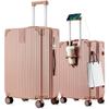 Fashionable 20-Inch Multifunctional Cabin Trolley Case for Men and Women - Parent-Child Travel Suitcase