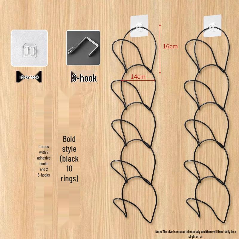 Hanging Cap & Scarf Organizer Wardrobe Hook for Hats & Bags