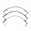 Guitar Patch Cables Professional Patch Cables for Guitar Pedals Low Noise Good Quality Guitar Patch Cable Right Angle