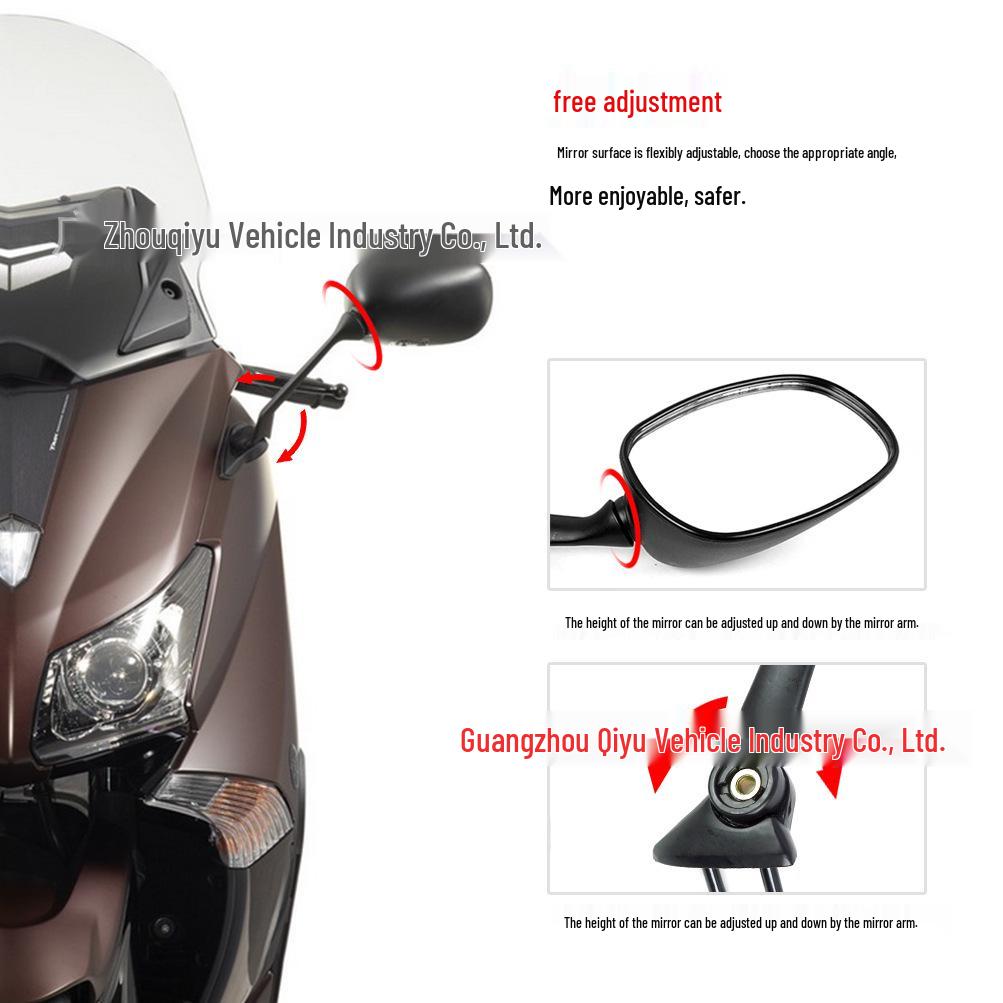 Compatible Yamaha YZFR1 2009-2014 Motorcycle Rearview Mirror