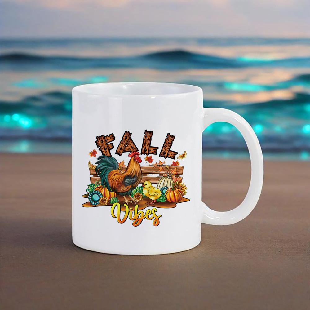 Thanksgiving Mug Thanksful Ceramic Mugs Fall Themed Coffee Mug Harvest Beer Cup Juice Cups for Home Office Personalized Gift Bar