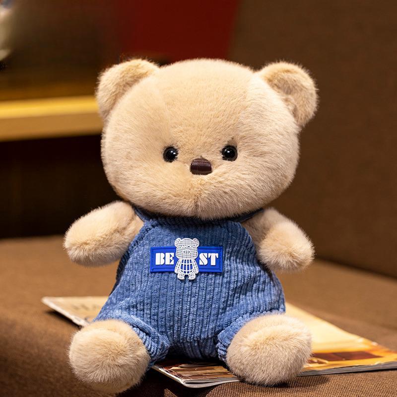 

23 см милый плюшевый медведь игрушки для малышей и детей прекрасный подарок мягкие плюшевые куклы детские куклы домашний подарок украшение комнаты 23cm коричневый