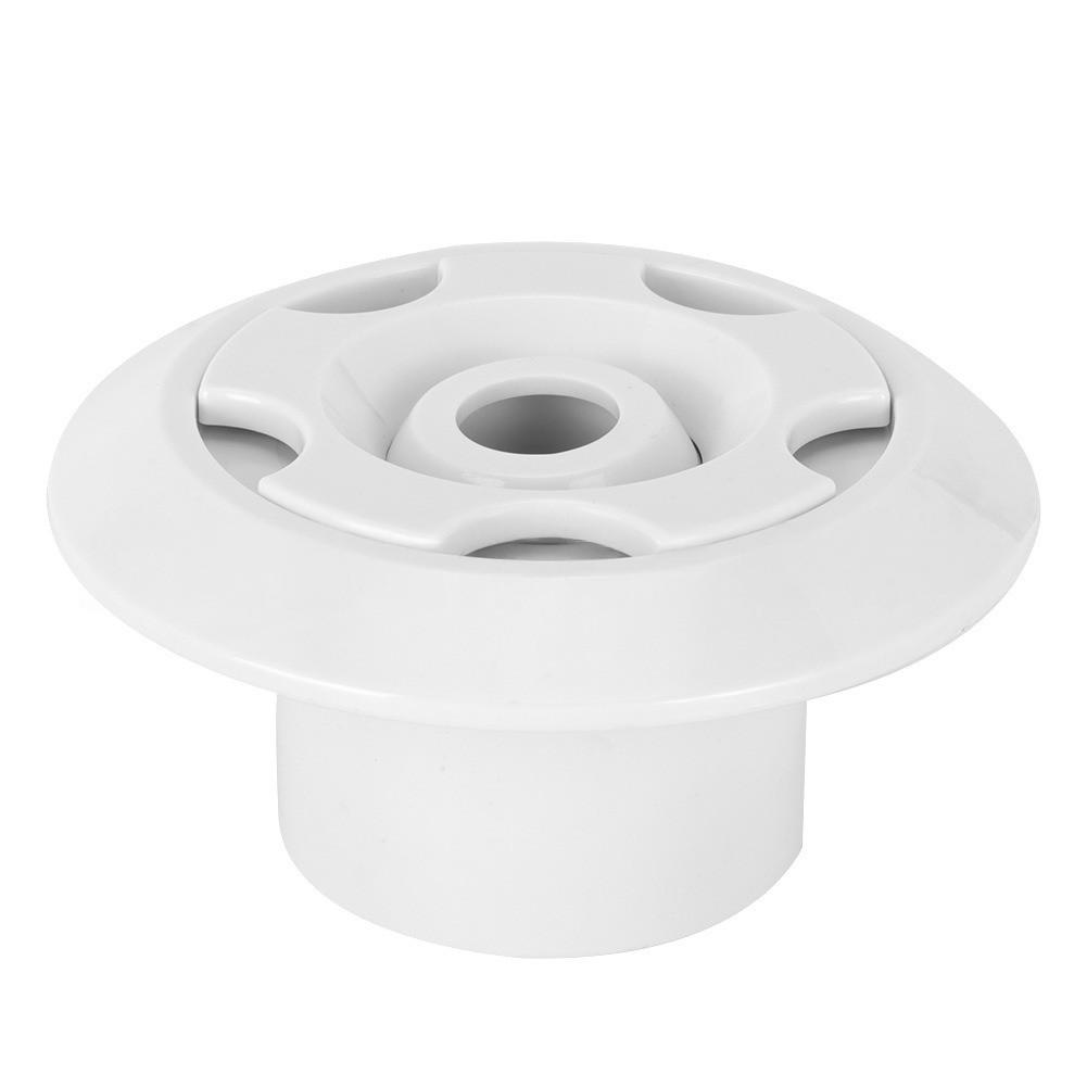 SP-1025 Pool Water Inlet Fitting White Plastic Jet Nozzle For Above Ground Swimming Pools And Spas Efficient Circulation