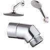 Shower Head Adapter  G 1/2 Connections Chrome Angle Female Thread And Male Thread 135° Elbow Hand Shower Top Spray Elbow