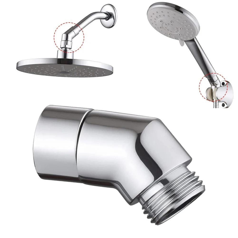 

Shower Head Adapter G 1/2 Connections Chrome Angle Female Thread And Male Thread 135° Elbow Hand Shower Top Spray Elbow China Mainland