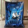 Atalanta FC Weiche Flanell-Fleece-Decke Leicht Gemütlich Warm Überwurfdecke Für Sofa Bett Heimdekoration