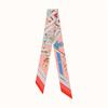 Korean Versatile Four seasons seasons Belt Chain Women's twill Decorative Small Silk Scarf Hair Band Binding Bag Handle Ribbon