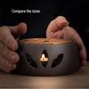 Handmade Ceramic Teapot Warmer and Candle Holder